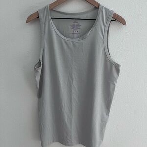 Tommy John Cool Cotton Light Gray Tank Top